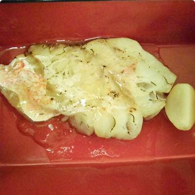 赤魚の素焼き銀酢仕立て
