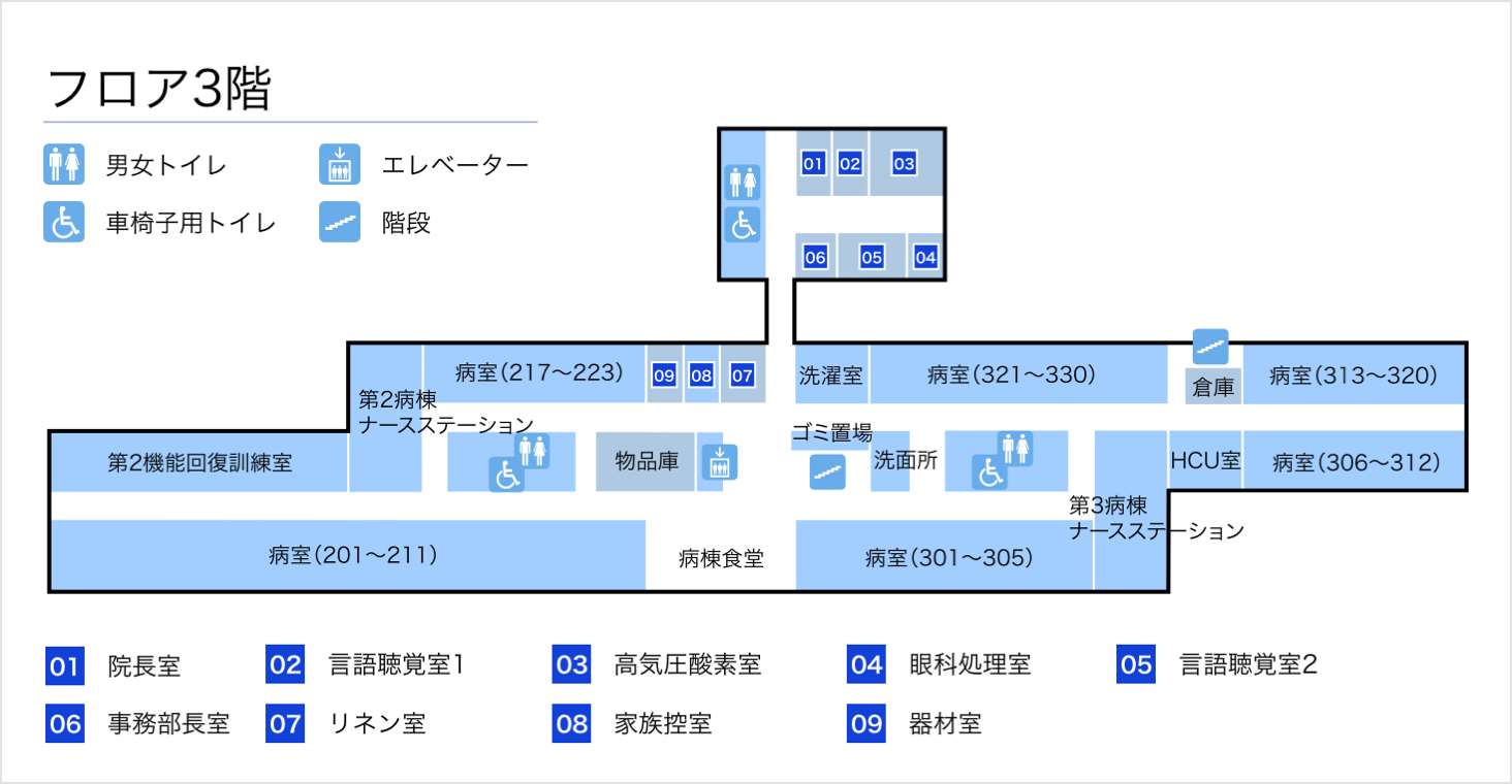 フロア3F